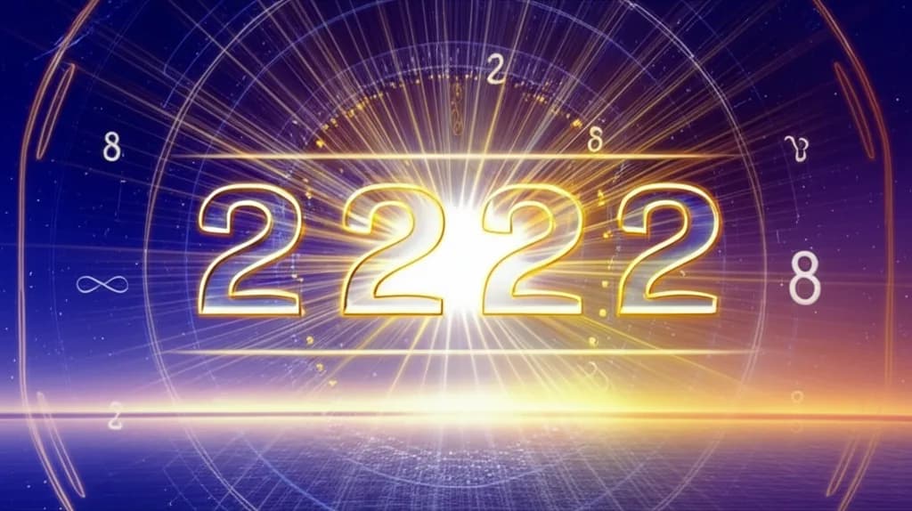2222 Angel Number Meaning: Divine Guidance, Twin Flame Reunion & Manifestation Power